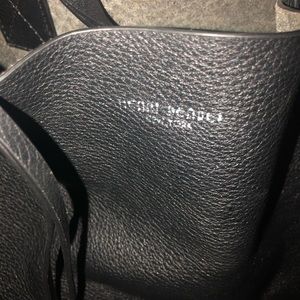 Henri Bendel Large leather reversible tote bag